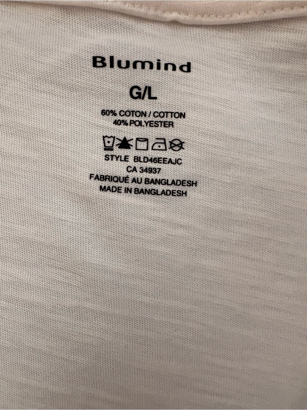 Drawstring V-Neck Short Sleeve Tee - Cream - Picture 3 of 4